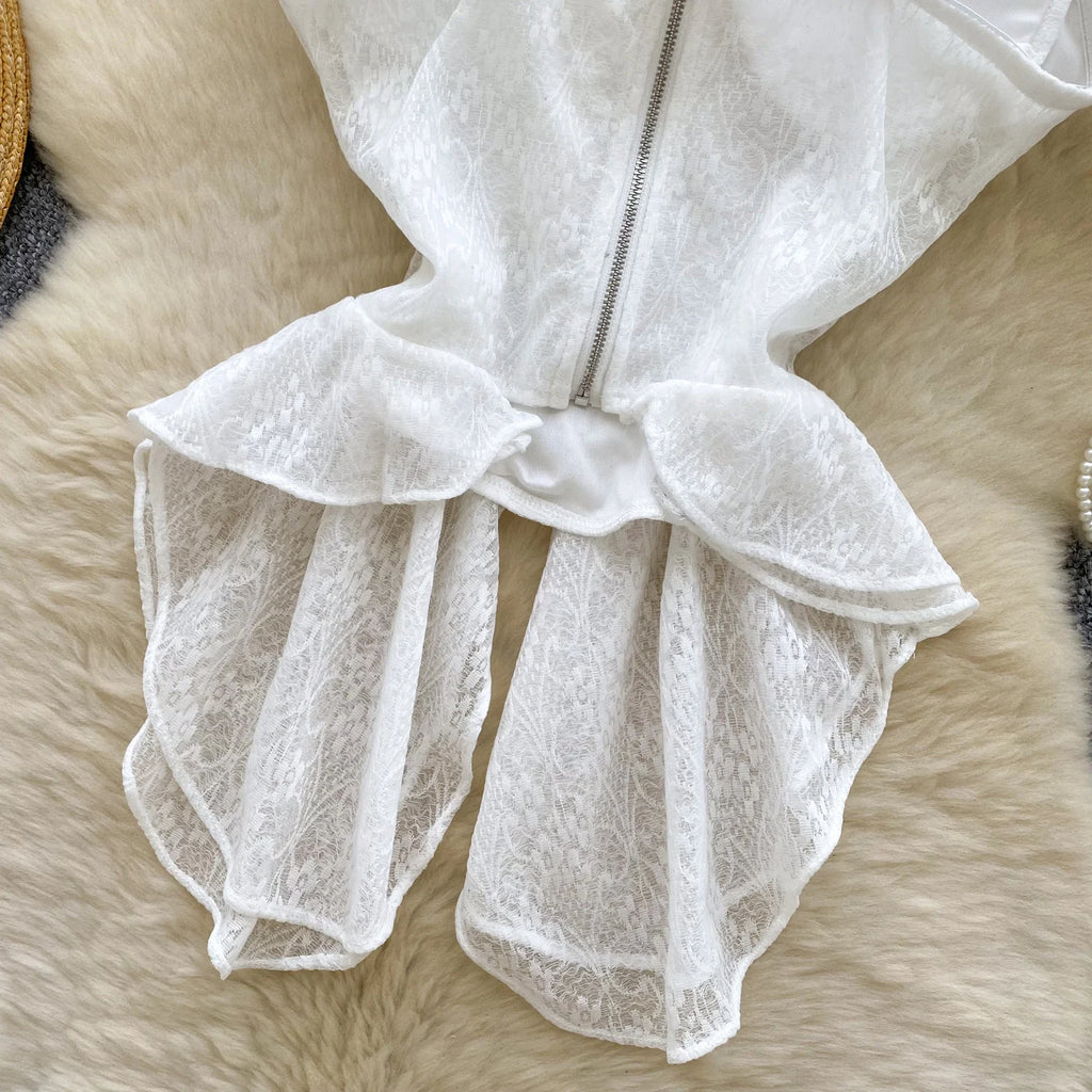 Almost Innocent Lace Bodysuit