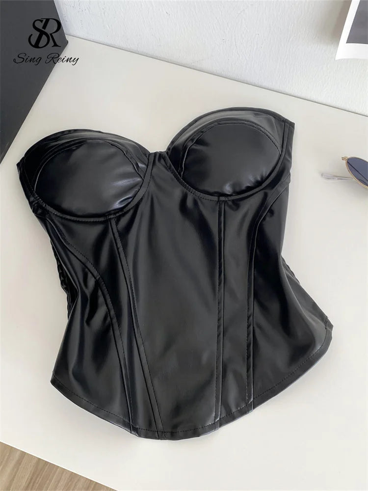 Leather Dream Corset Top