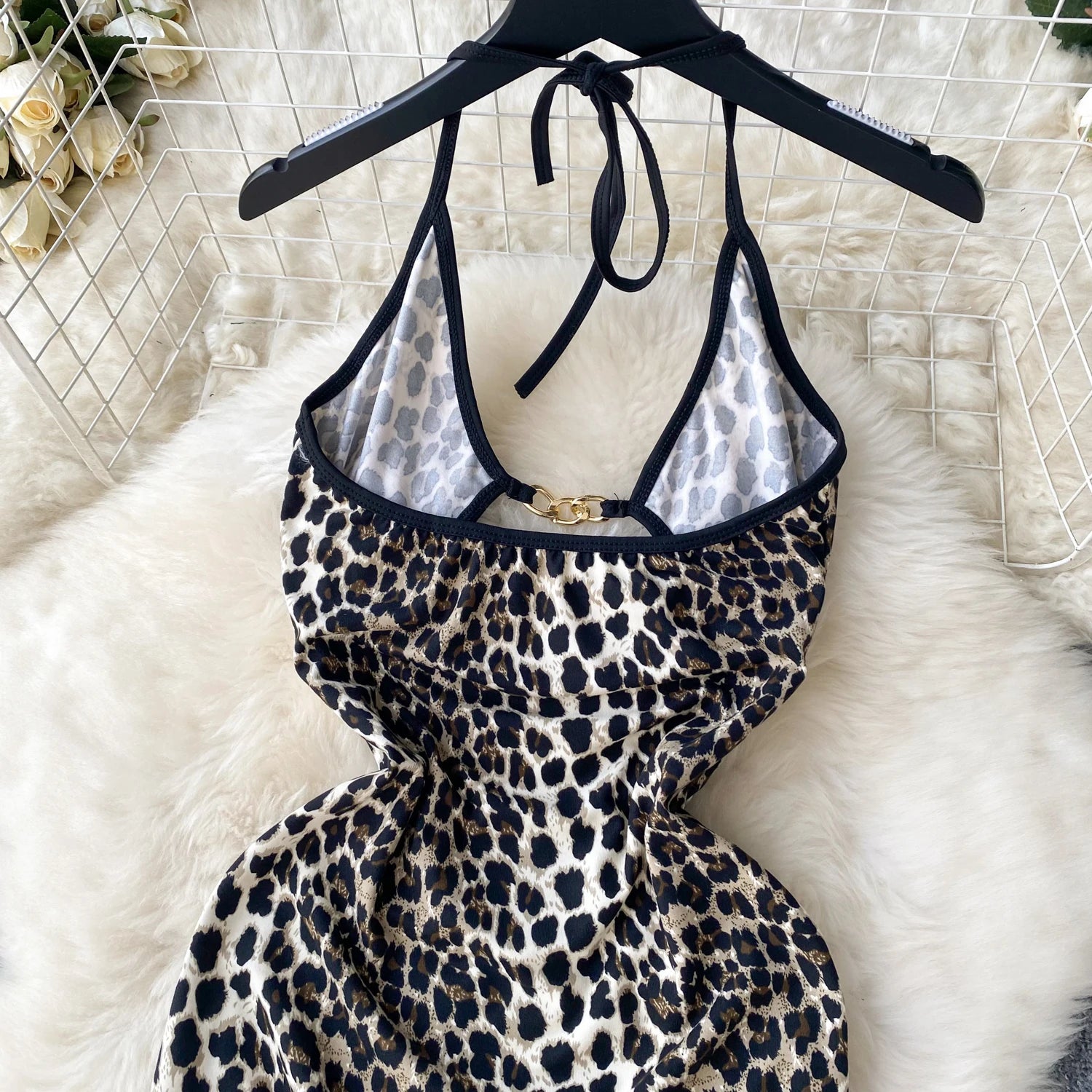 Wild Leopard Bodycon Dress