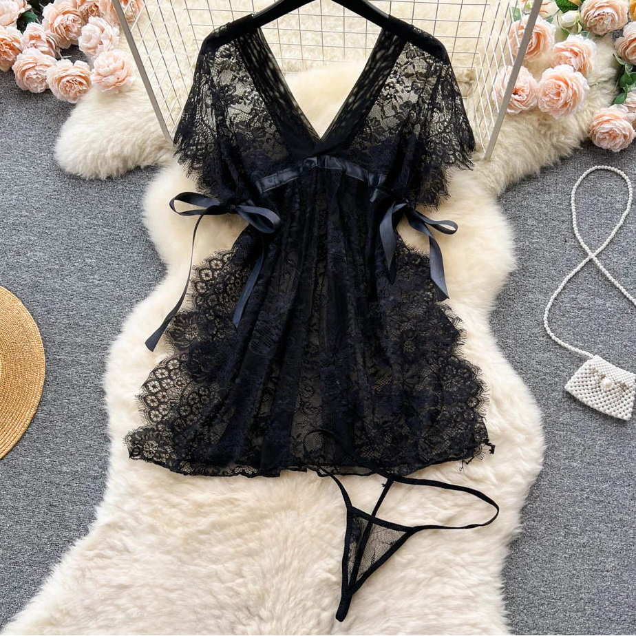 Black Dahlia Lace Dress