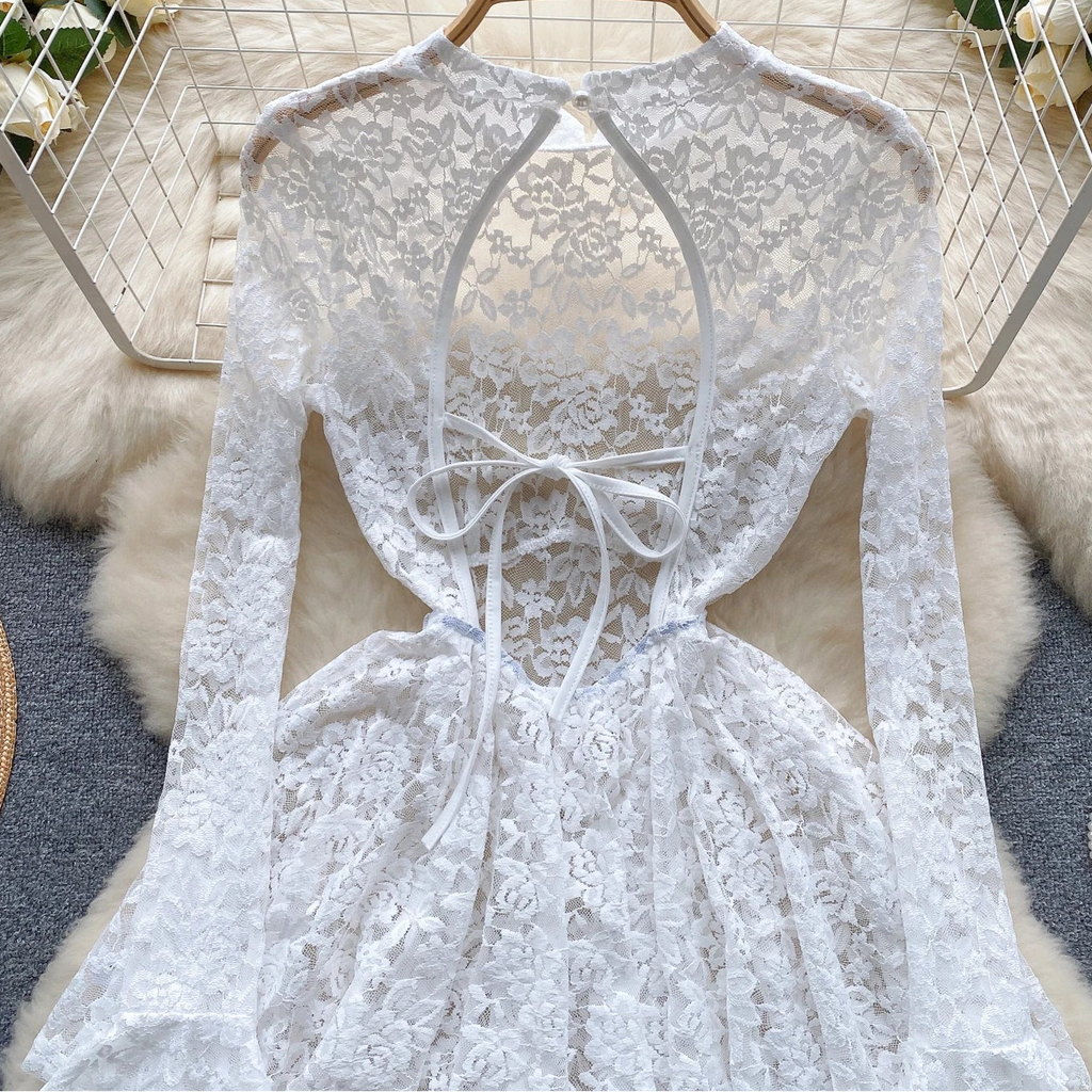 Quiet Power Lace Dress