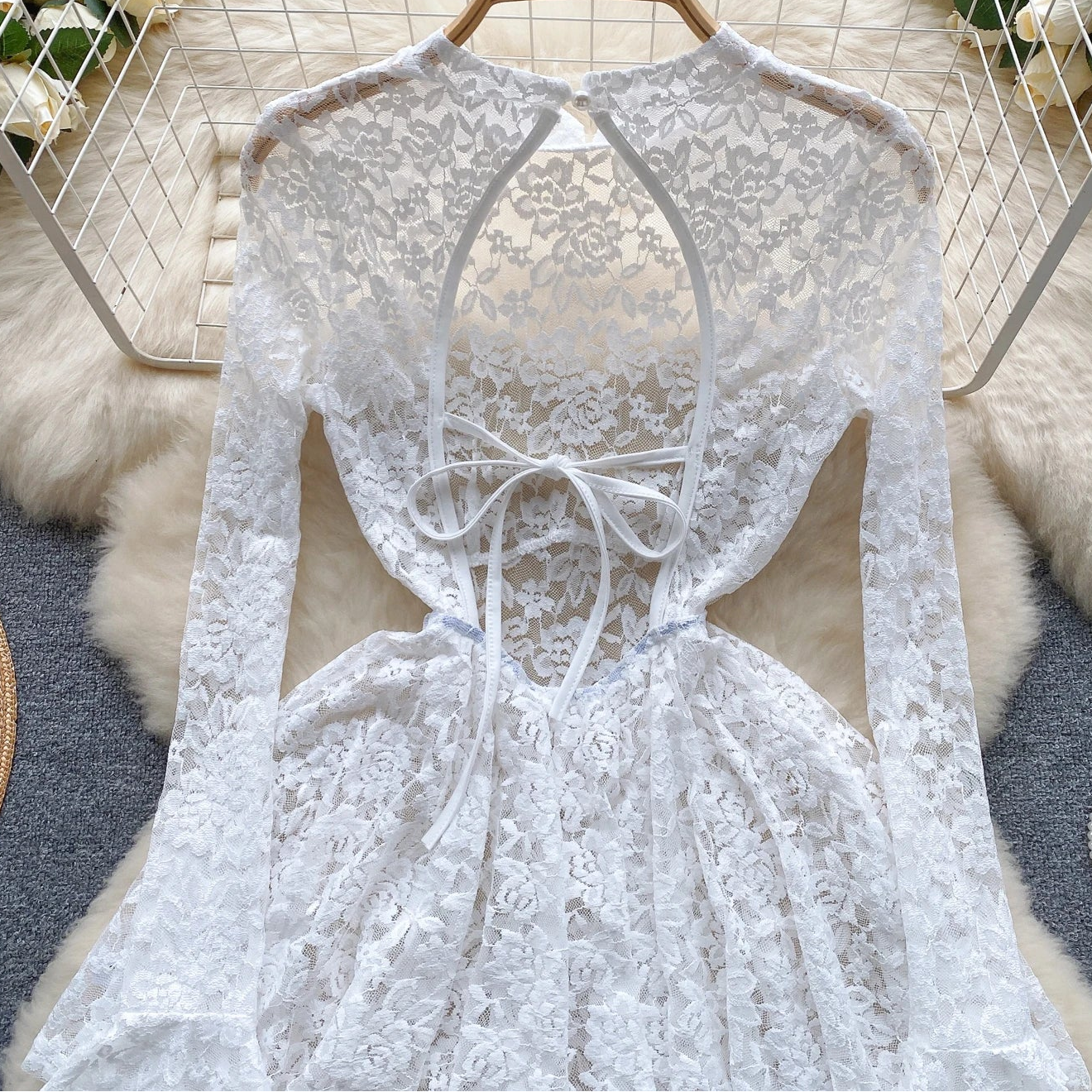 Quiet Power Lace Dress