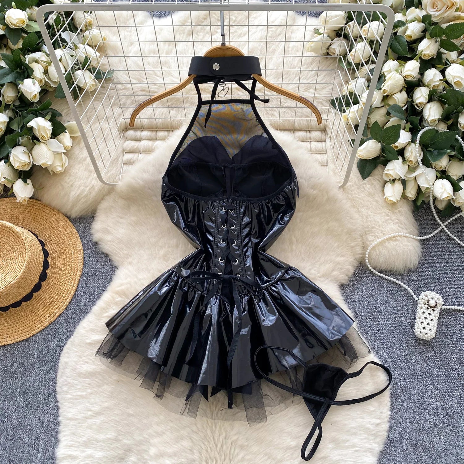 Nightfall Corset Mini Dress