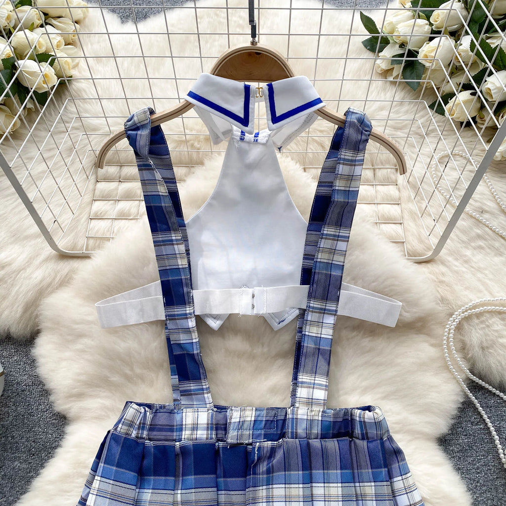 Study Break Plaid Set