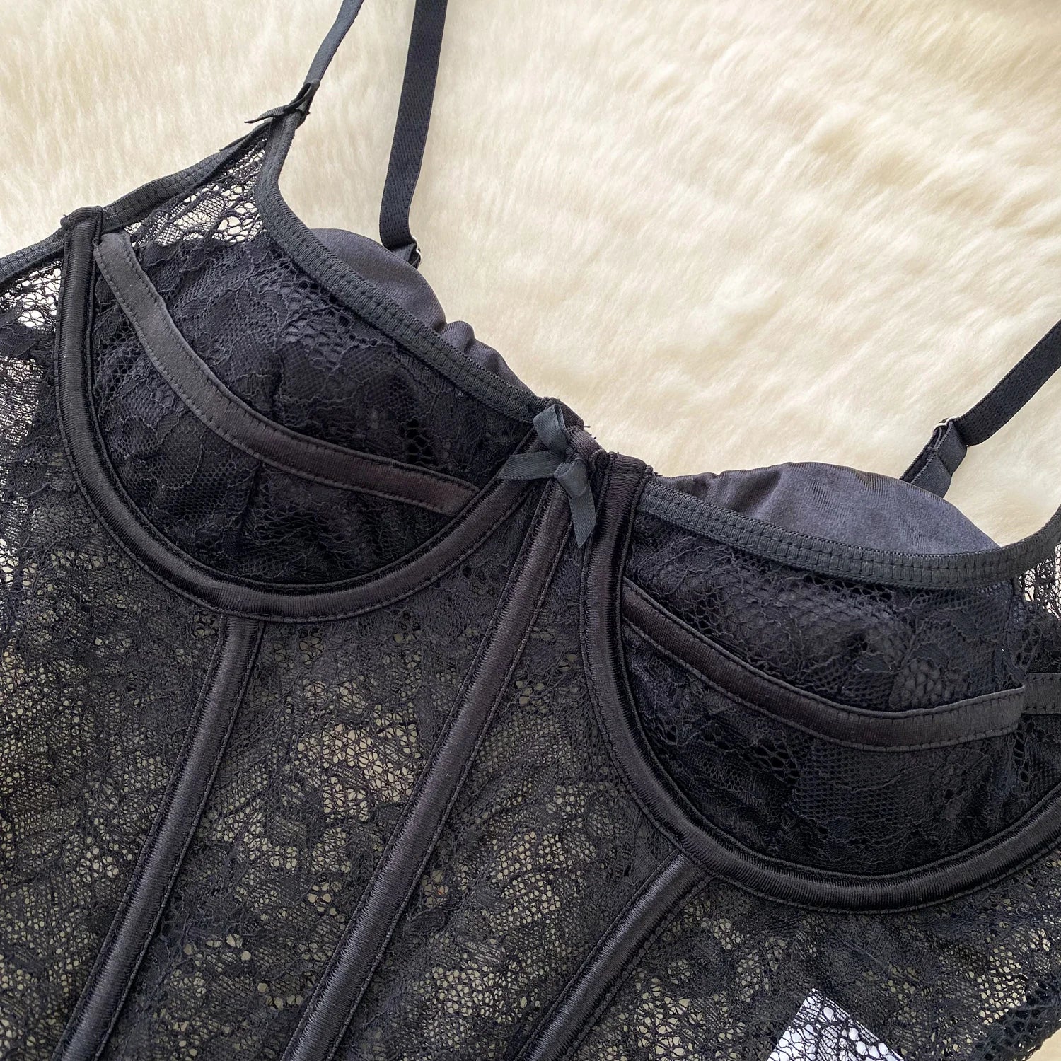 Ironlace Corset Bodysuit