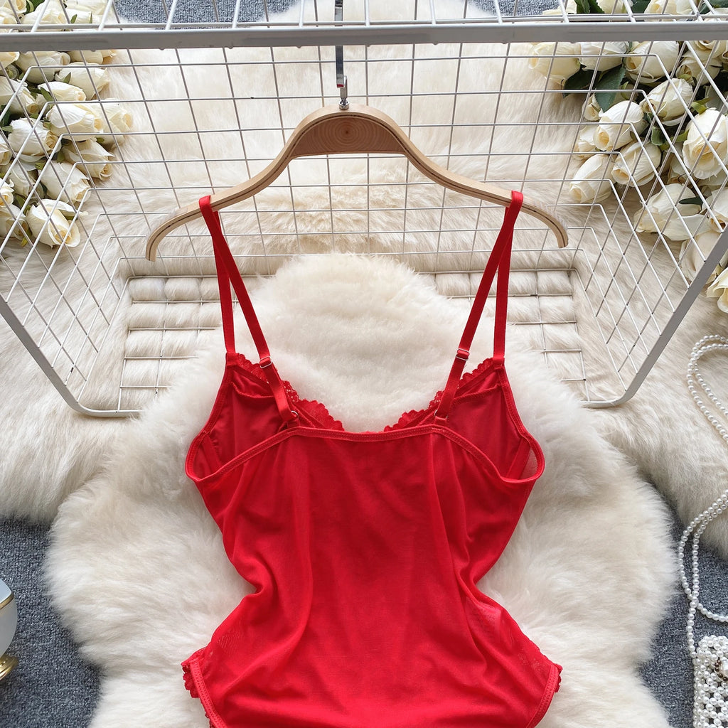 Contour Bloom Lace Bodysuit