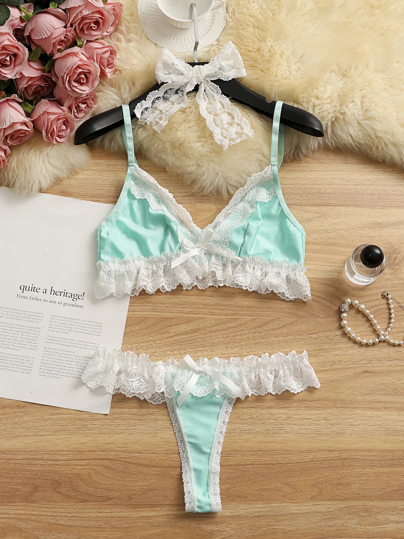 Softfrill Lace Set