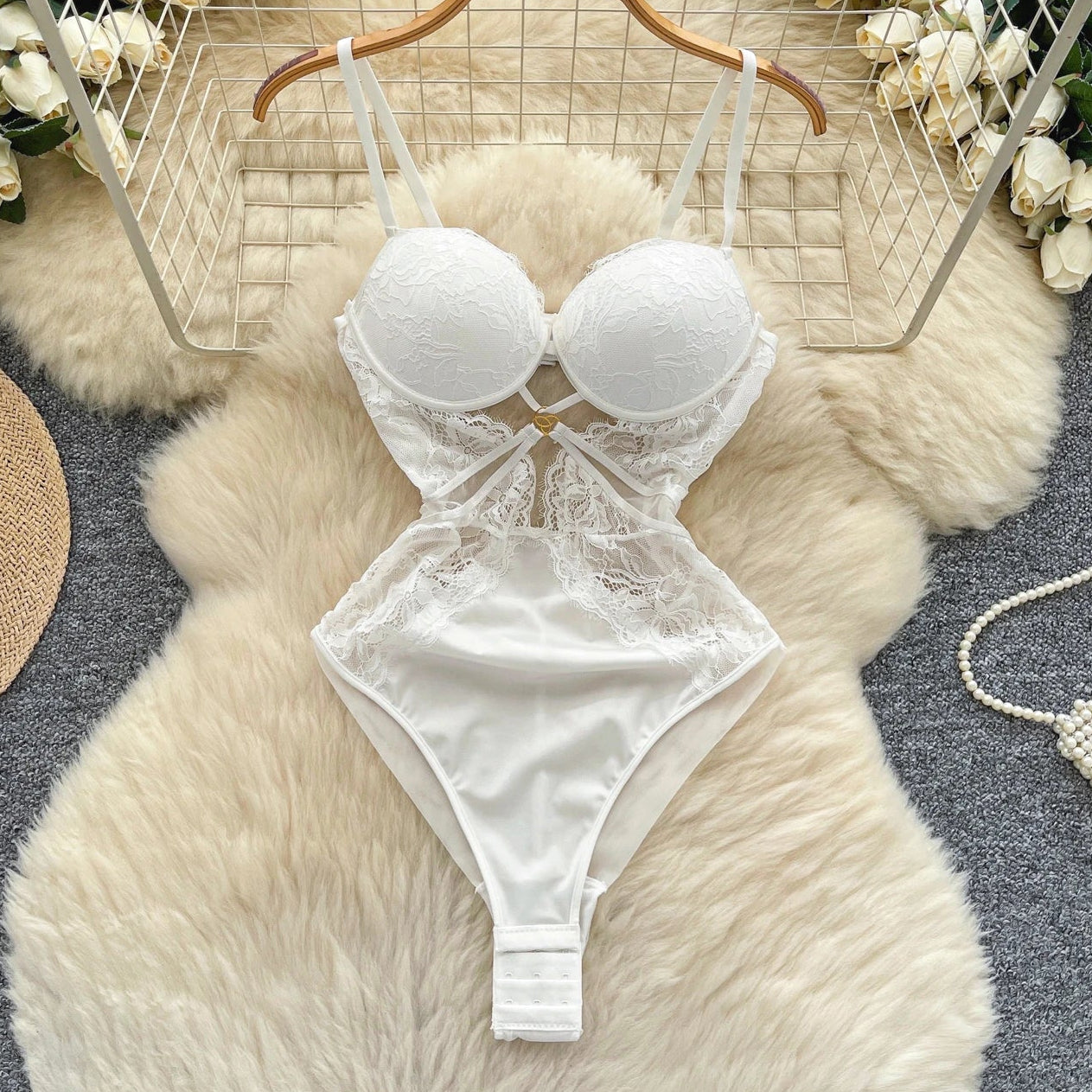 Heavenbound Lace Bodysuit