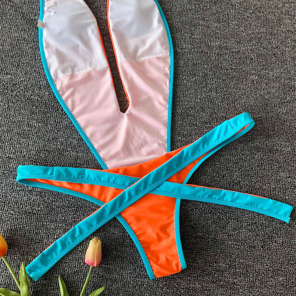 Crossed Signal Bodysuit