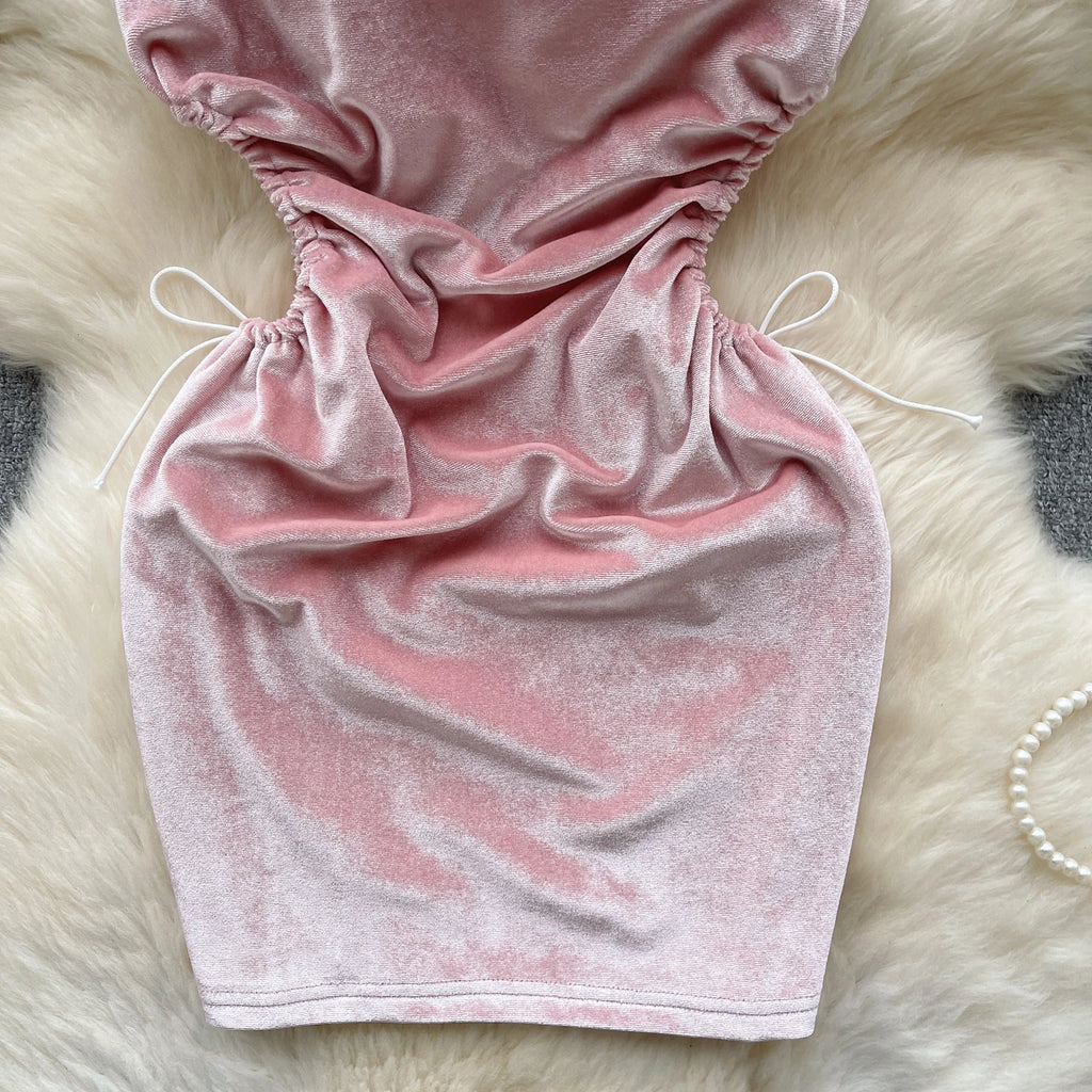 Statement Bow Mini Dress