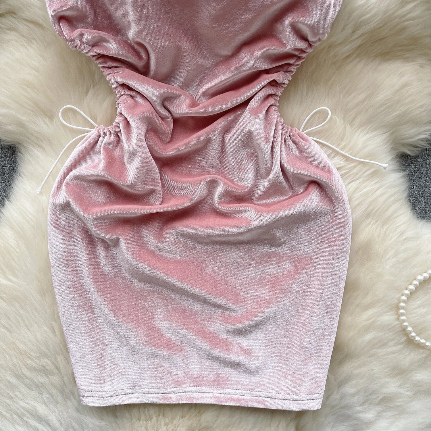 Statement Bow Mini Dress