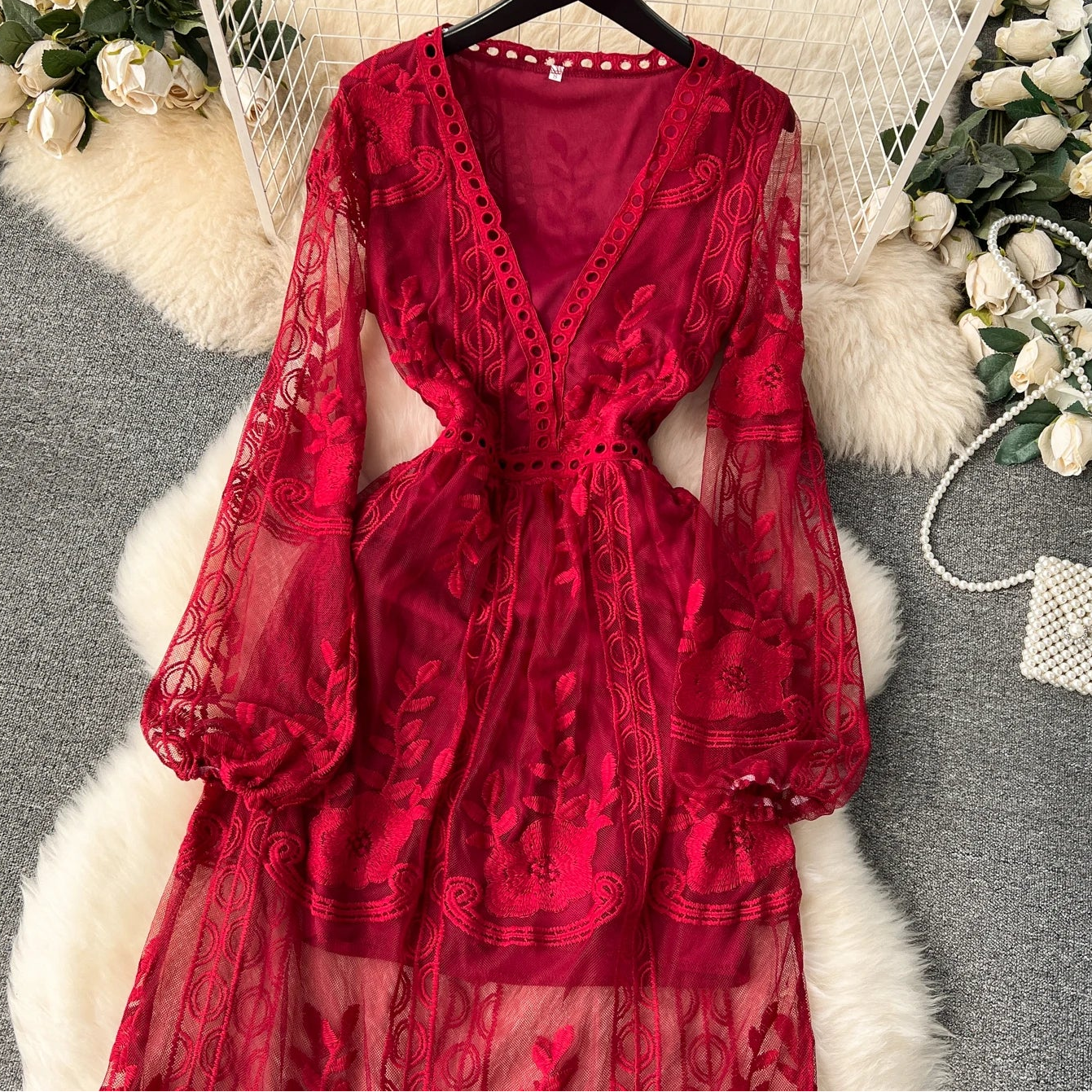 Heirfall Lace Maxi Dress