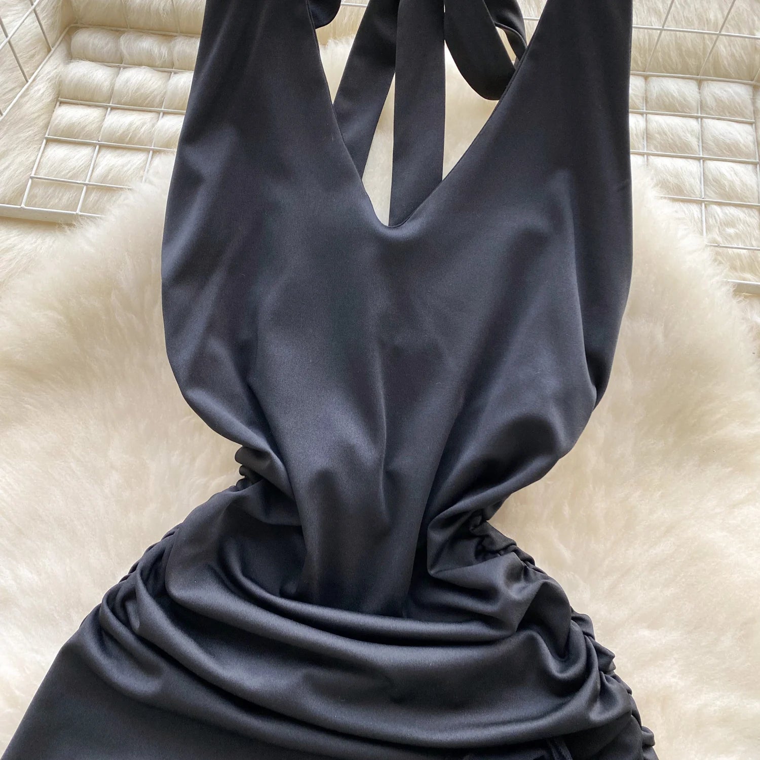 Hot Date Drape Dress