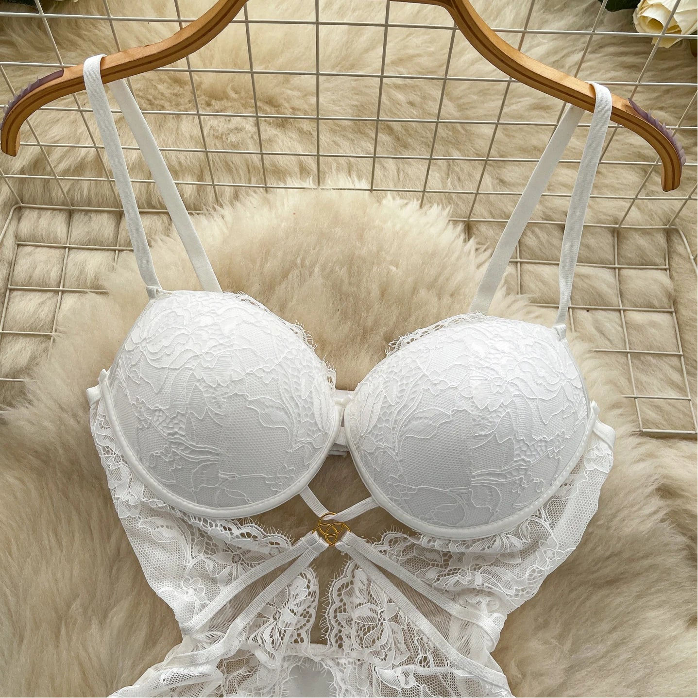 Heavenbound Lace Bodysuit