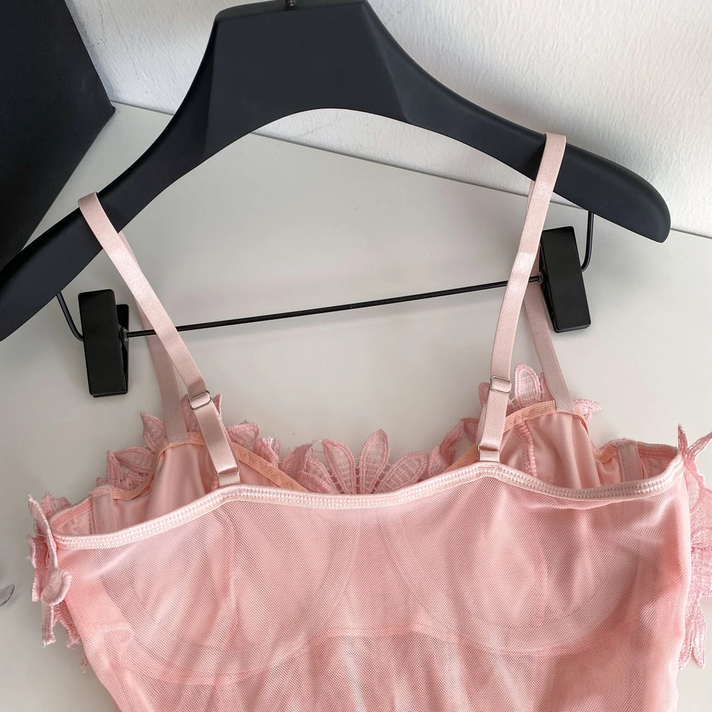 Floral Reverie Corset Bodysuit