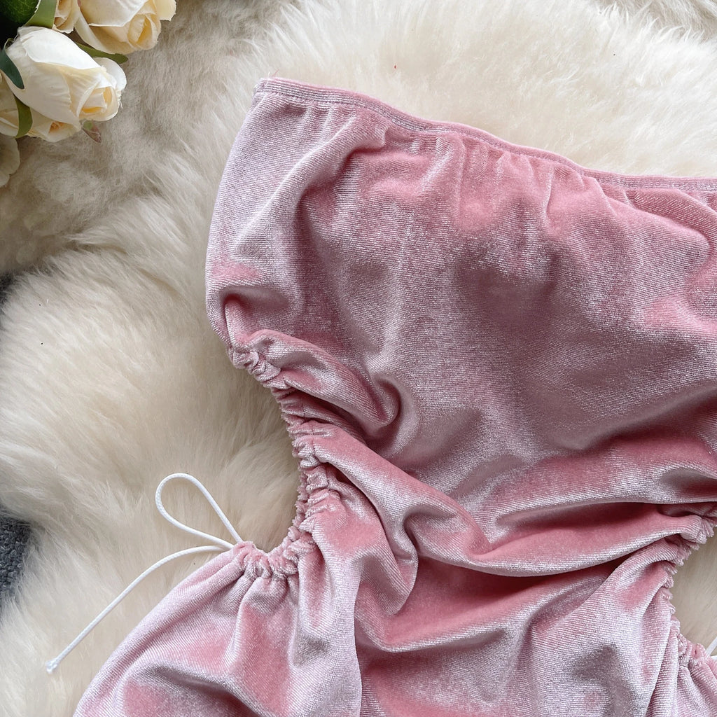 Statement Bow Mini Dress