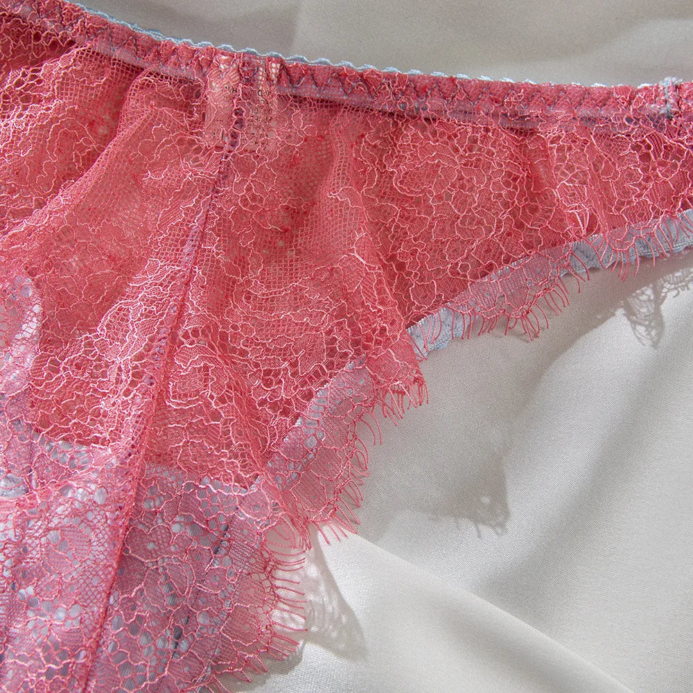 Rose Veil Sheer Lace Set
