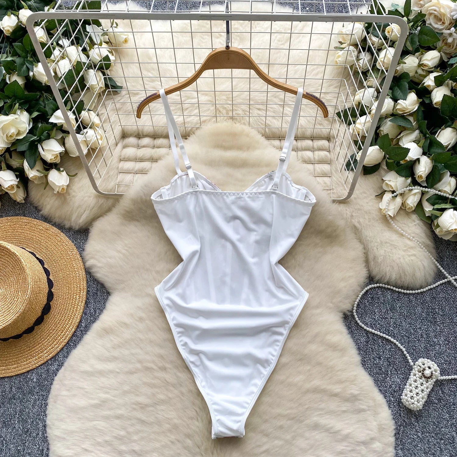 Ivory Rose Bodysuit