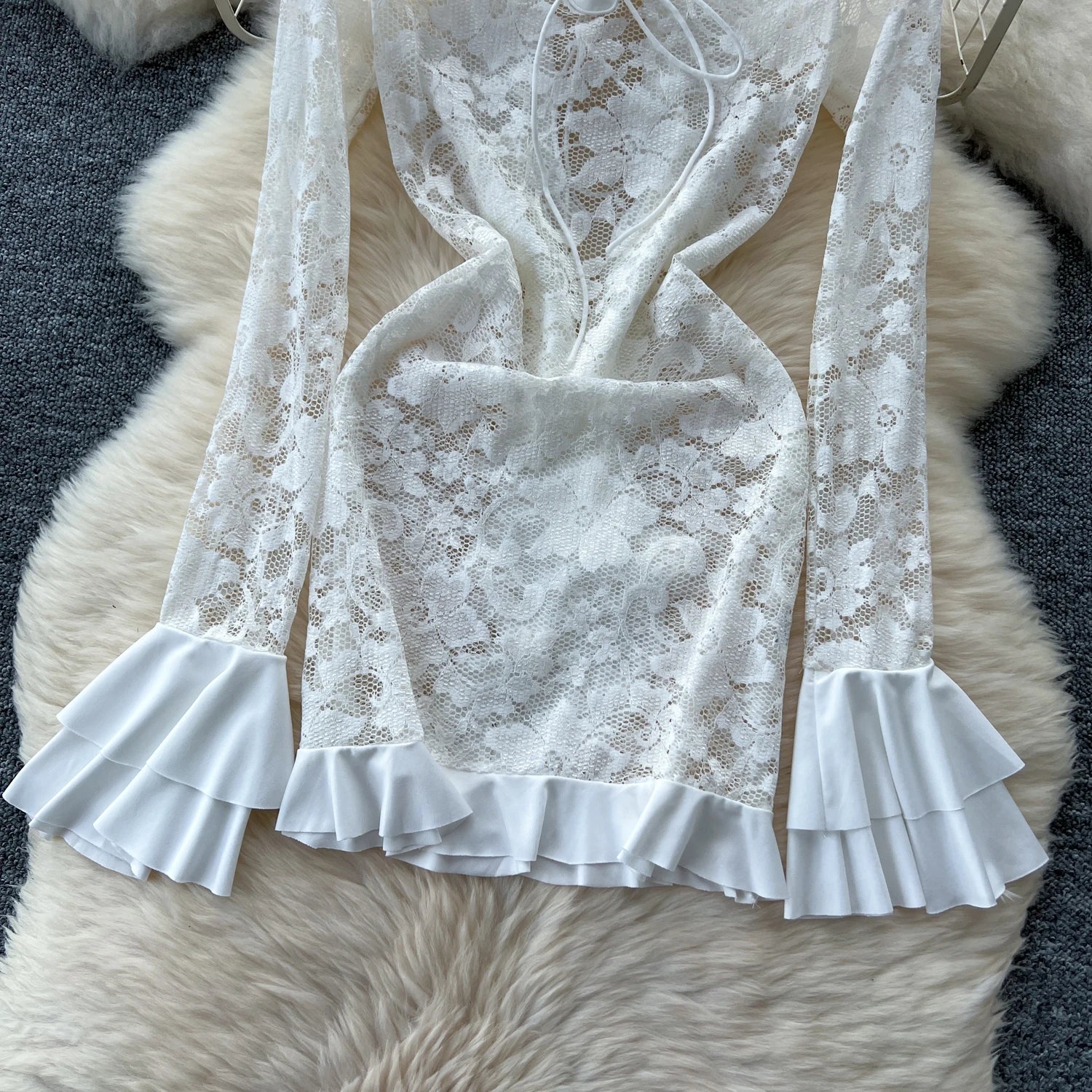 Afterglow Lace Dress