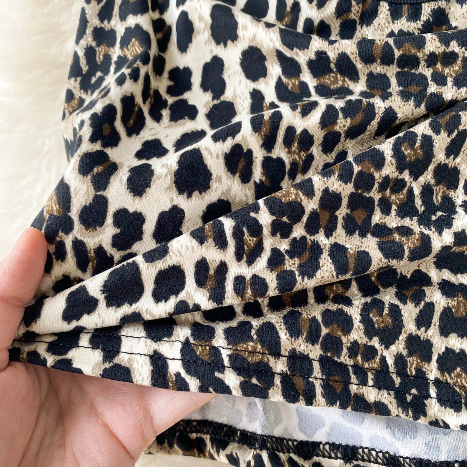 Wild Leopard Bodycon Dress