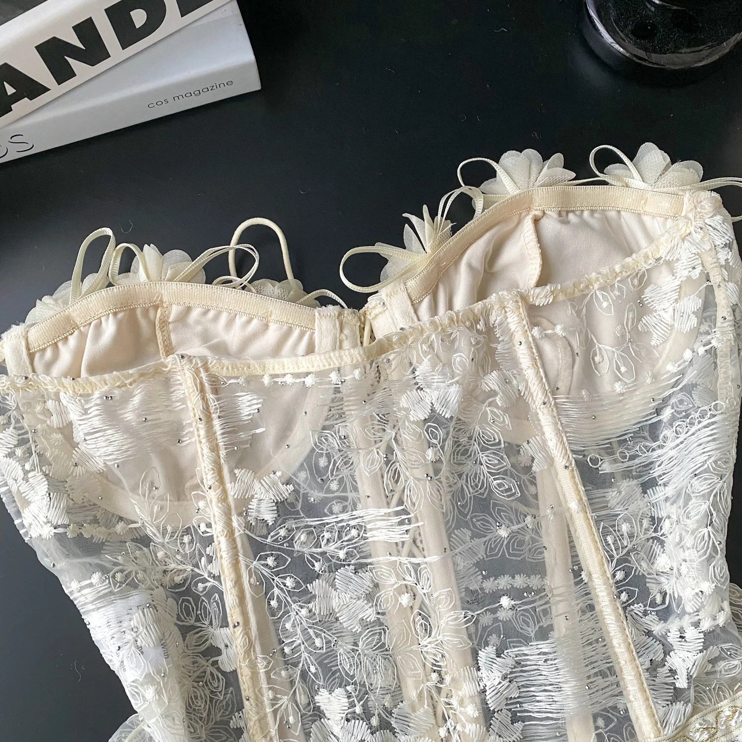 Heirloom Ruffle Corset Top