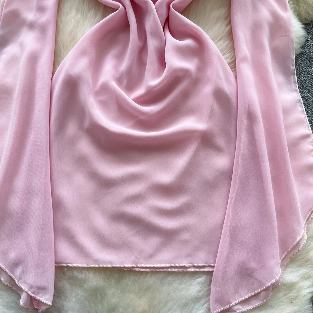 Drapefall Mesh Dress