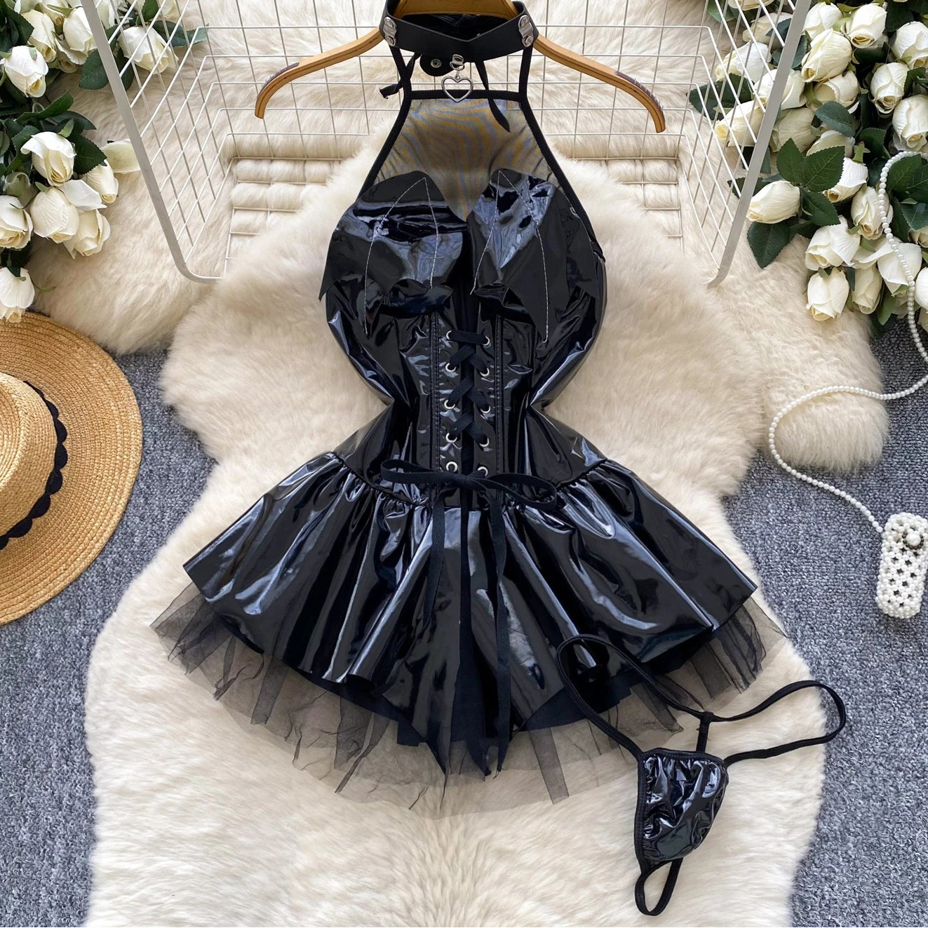 Nightfall Corset Mini Dress