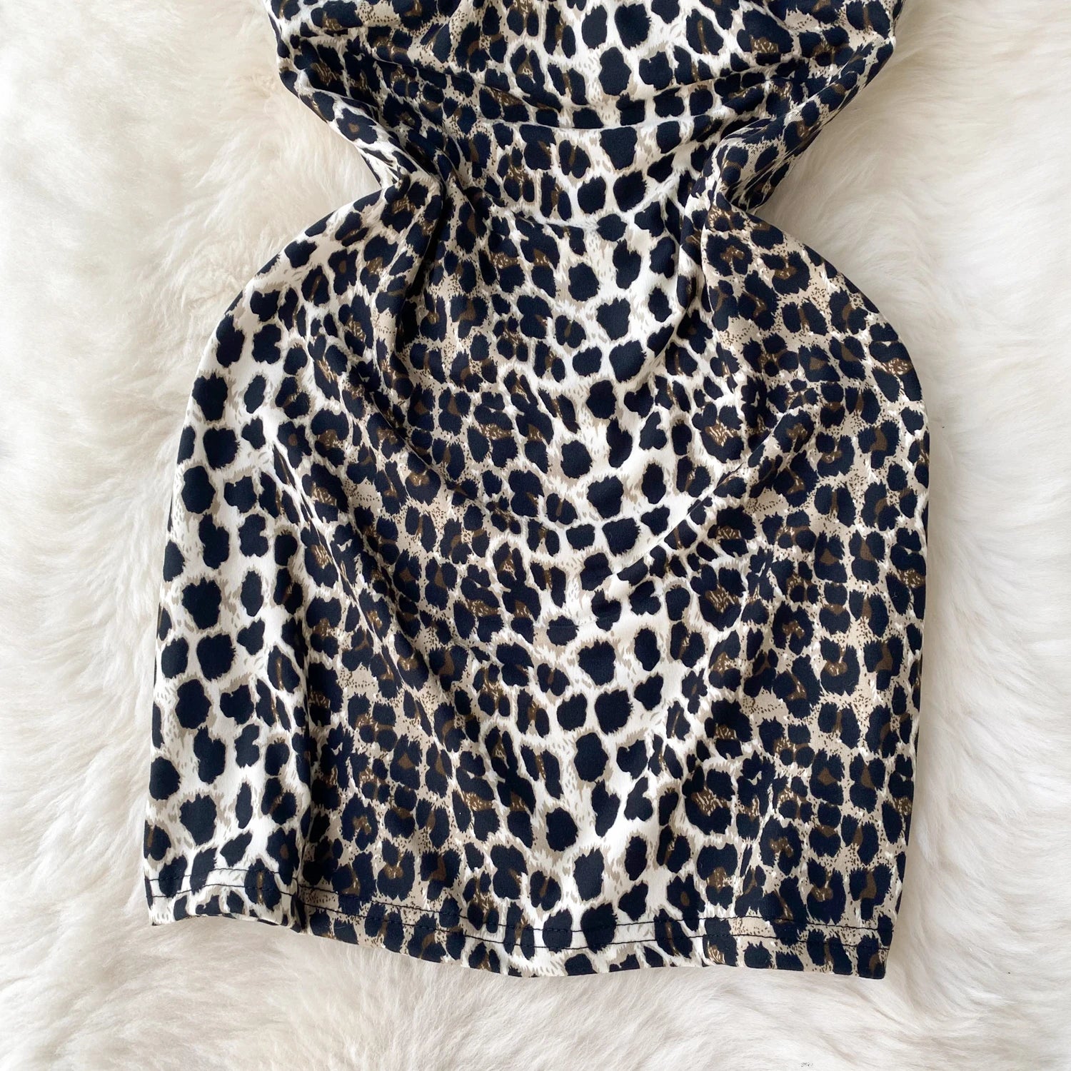 Wild Leopard Bodycon Dress