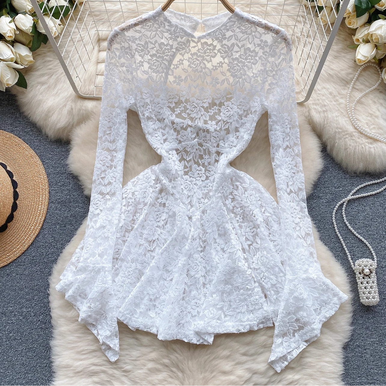 Quiet Power Lace Dress