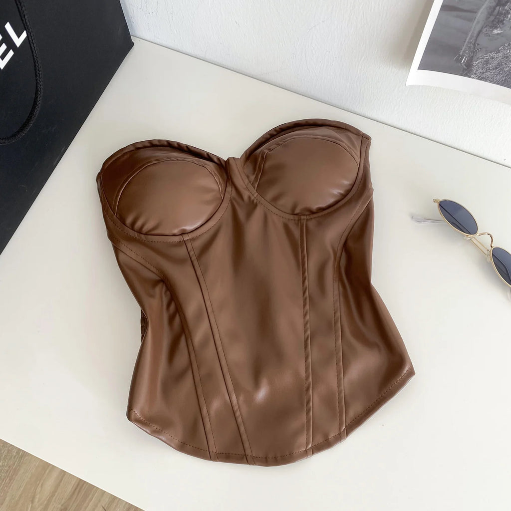 Leather Dream Corset Top