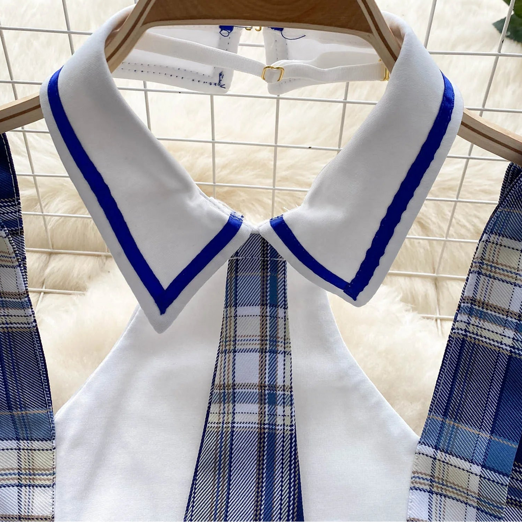 Study Break Plaid Set