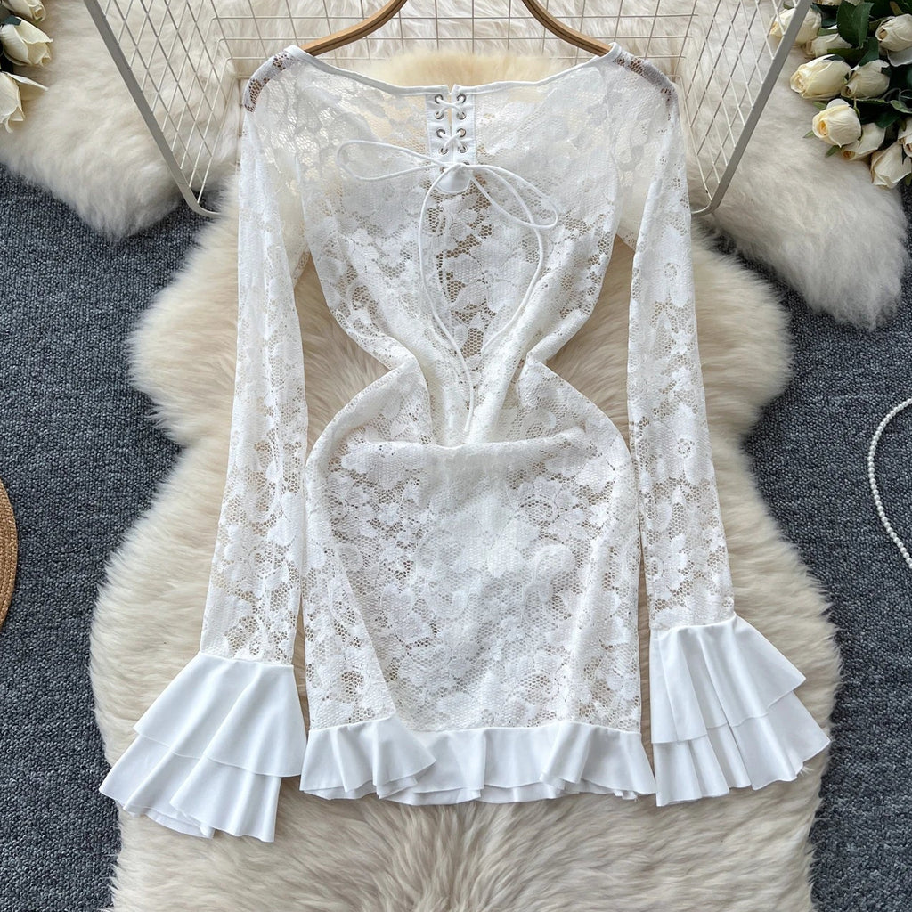 Afterglow Lace Dress