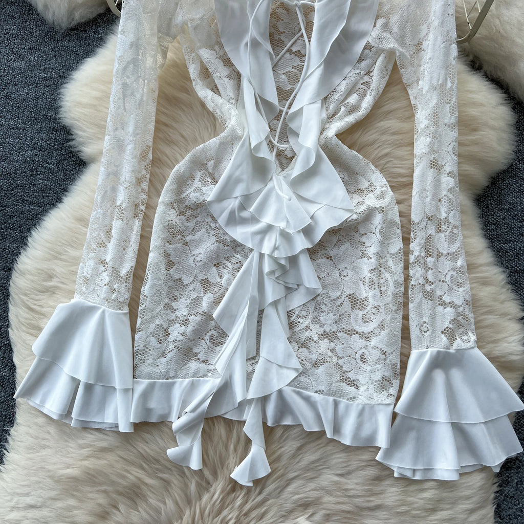 Afterglow Lace Dress