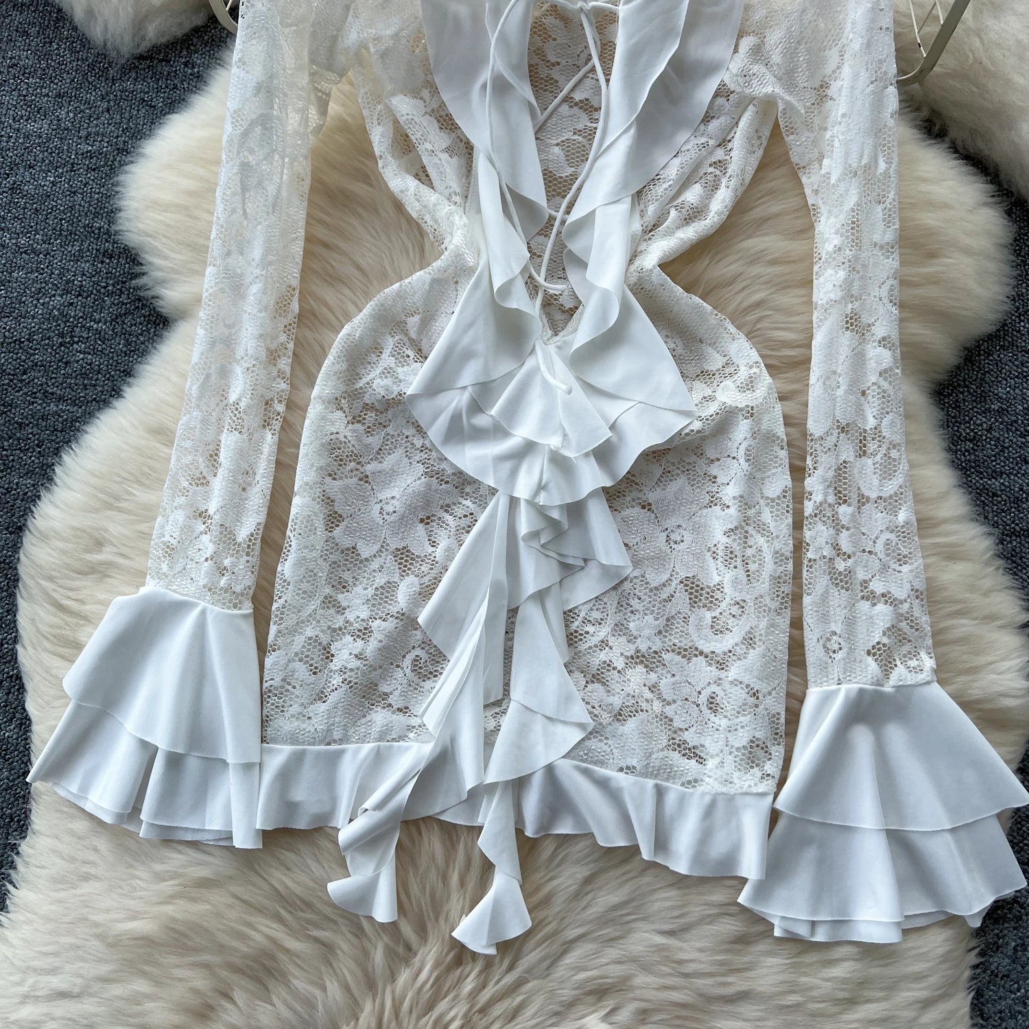 Afterglow Lace Dress