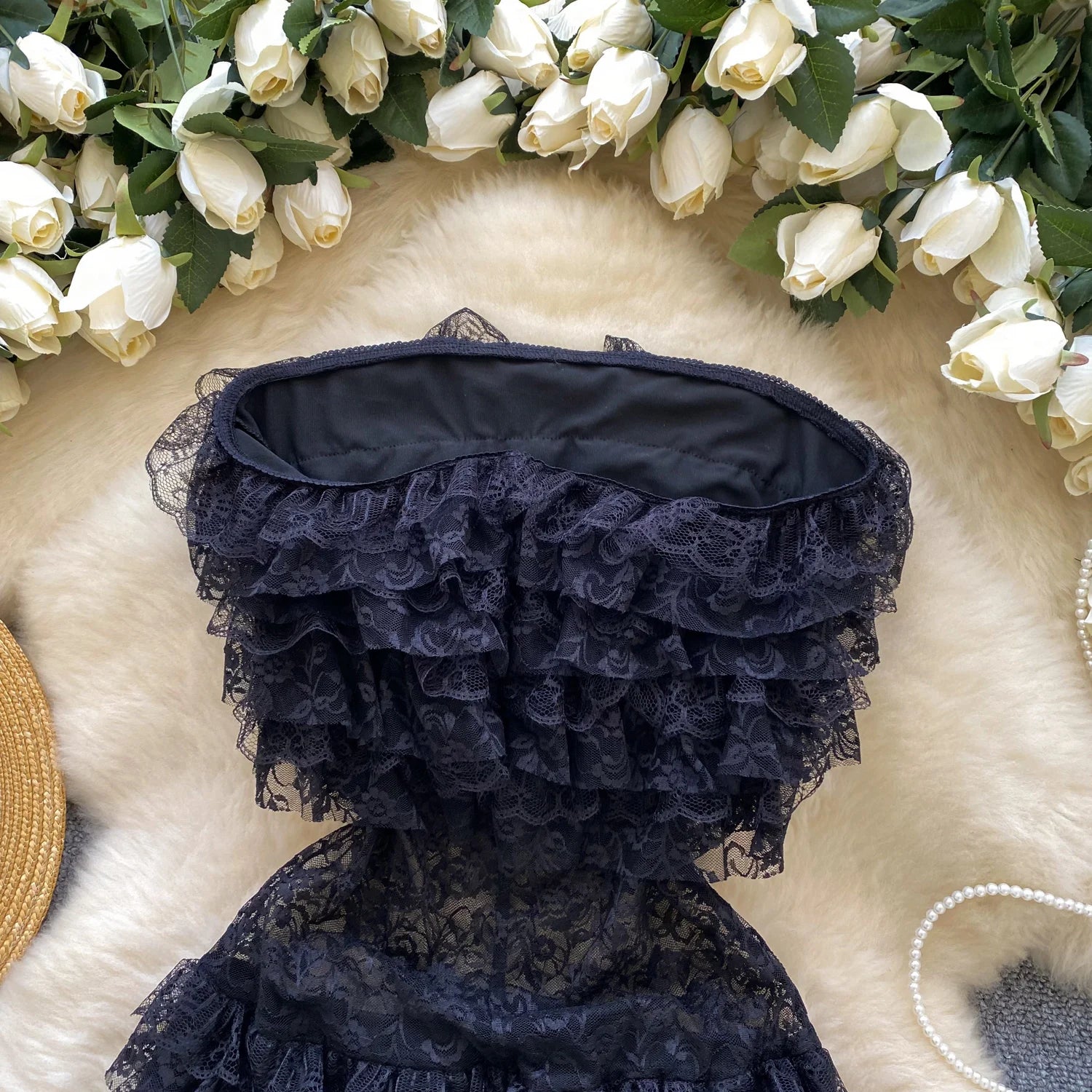 Tierfall Ruffle Mini Dress