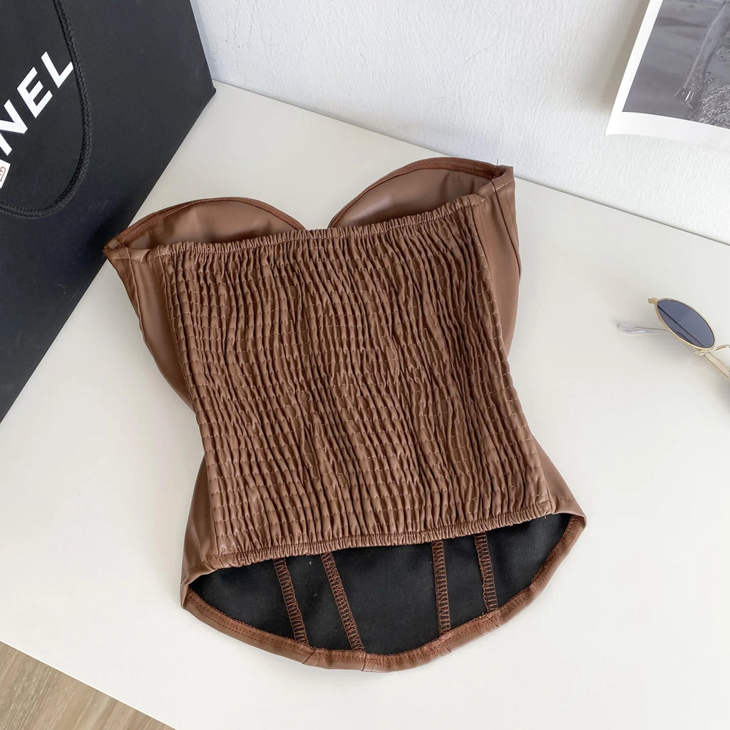 Leather Dream Corset Top