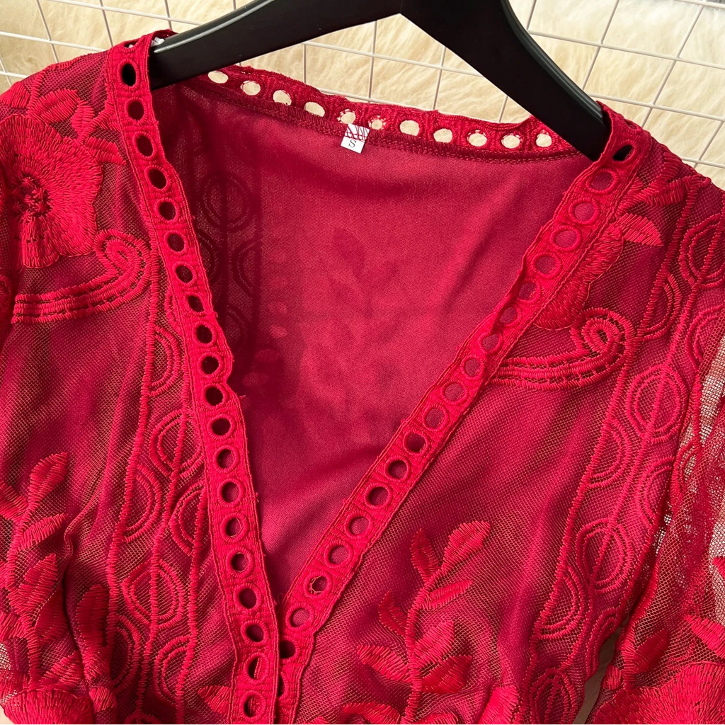 Heirfall Lace Maxi Dress