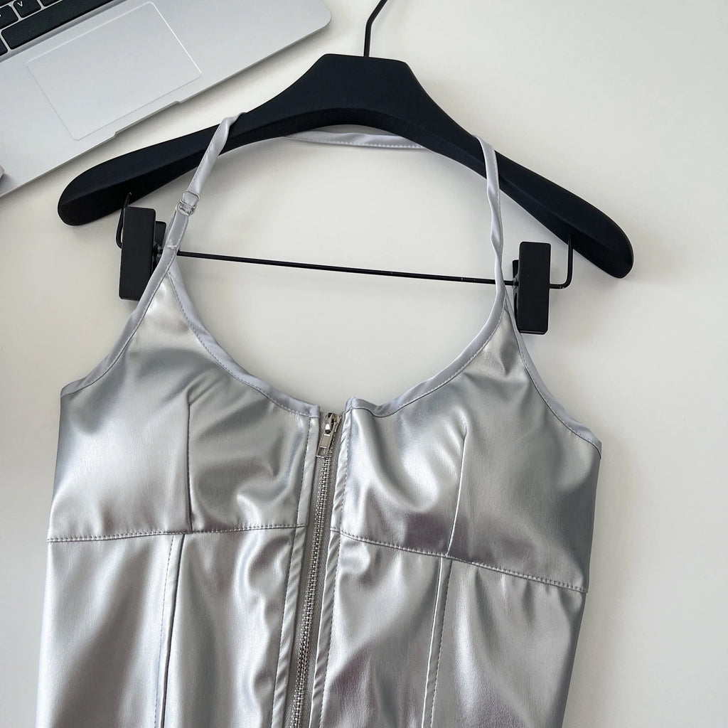 Leather Pleasure Camisole