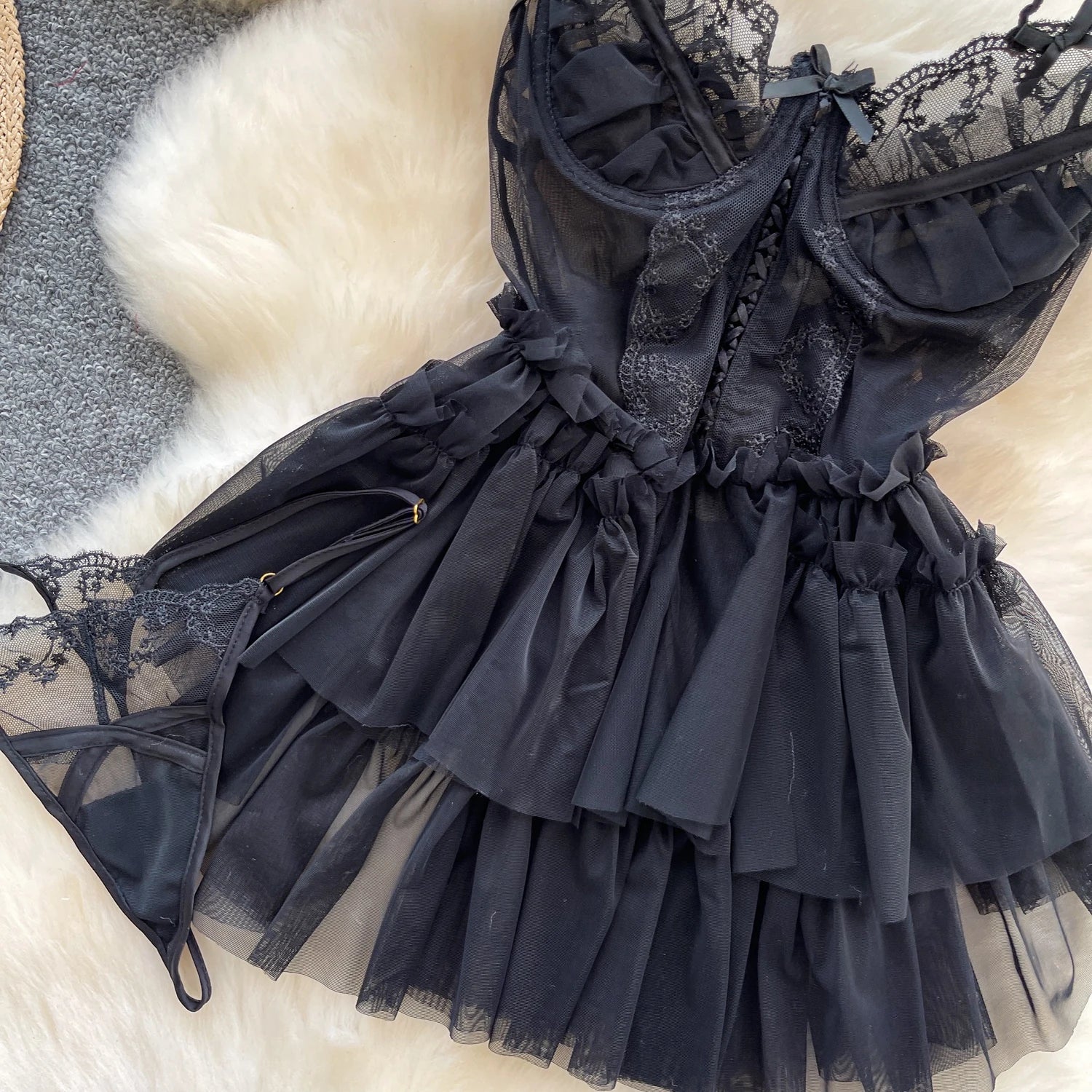 Bad Intentions Lace Dress