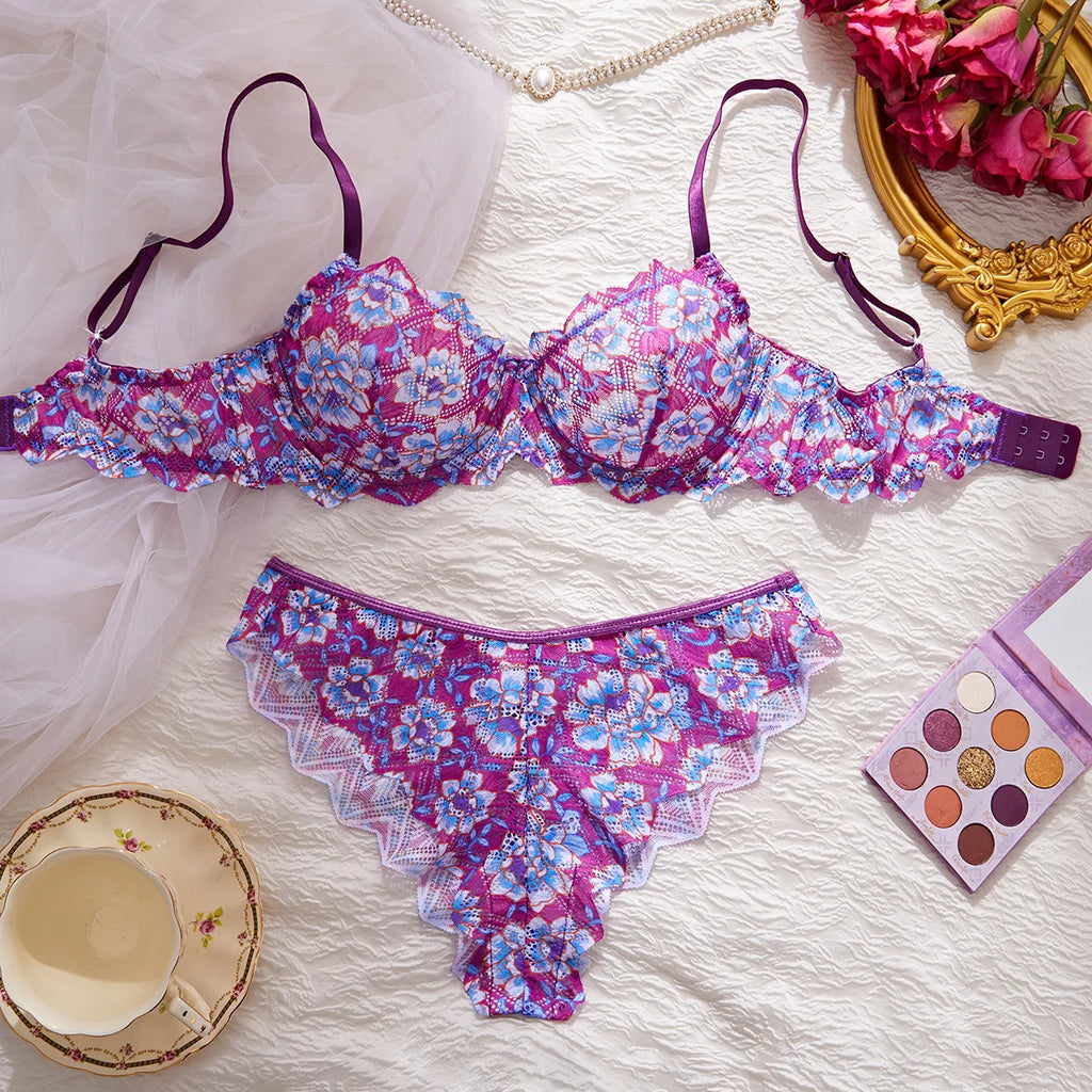 Electric Petal Lace Set