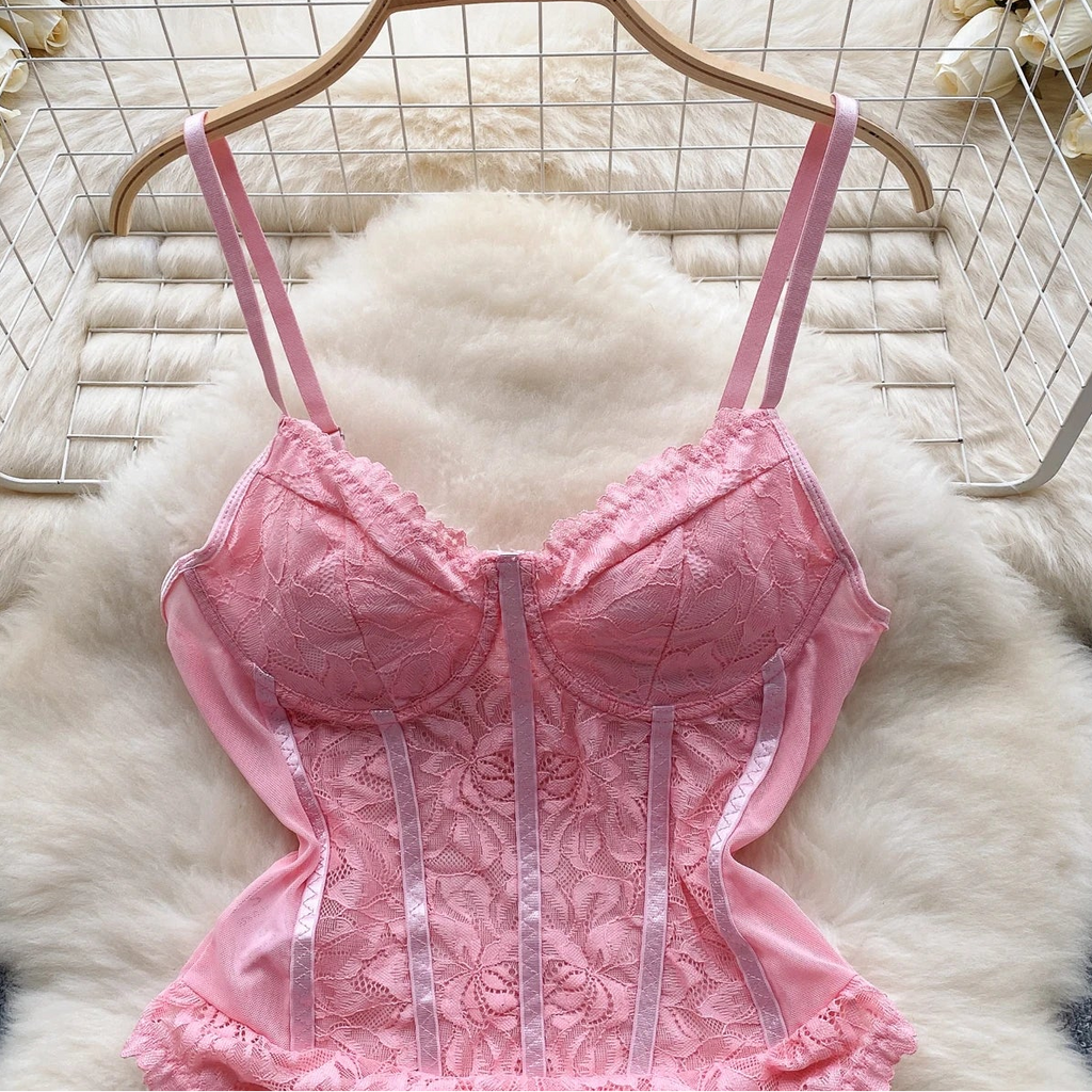 Contour Bloom Lace Bodysuit