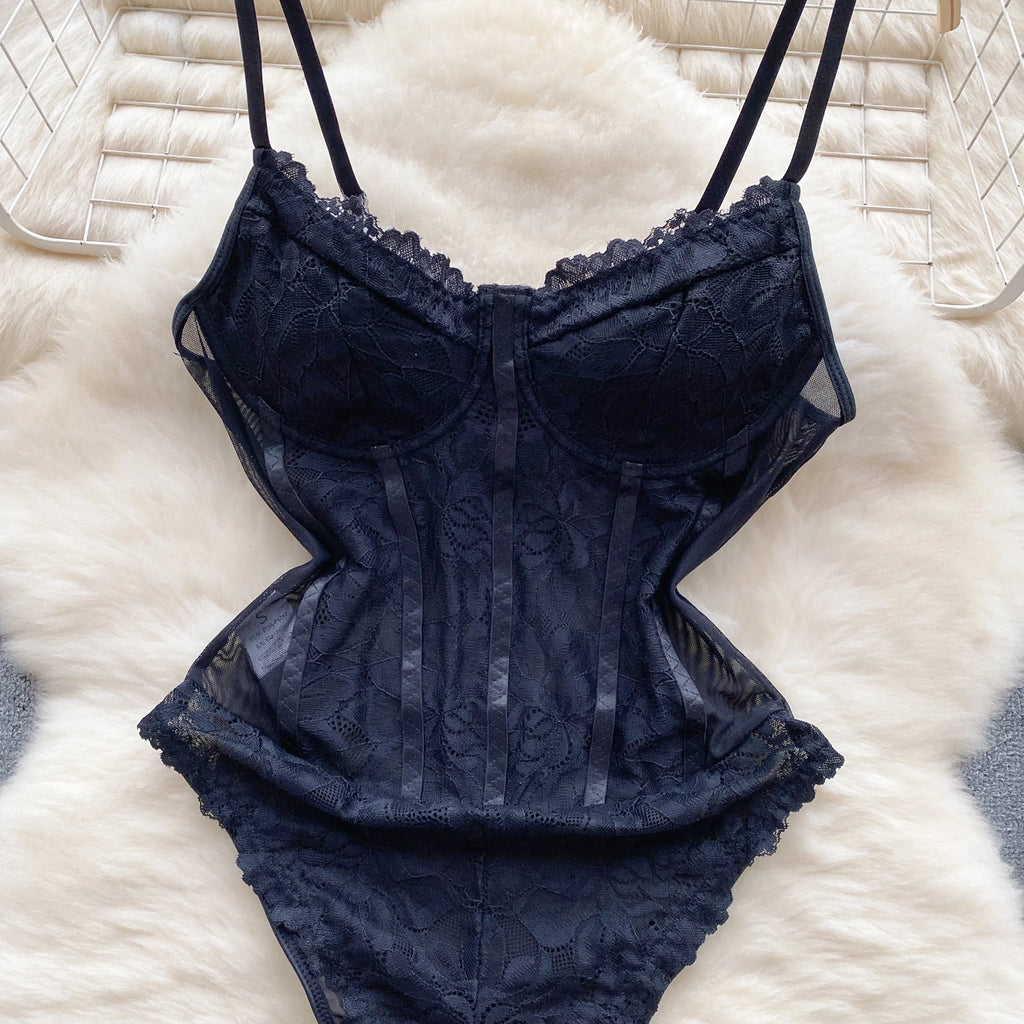 Contour Bloom Lace Bodysuit