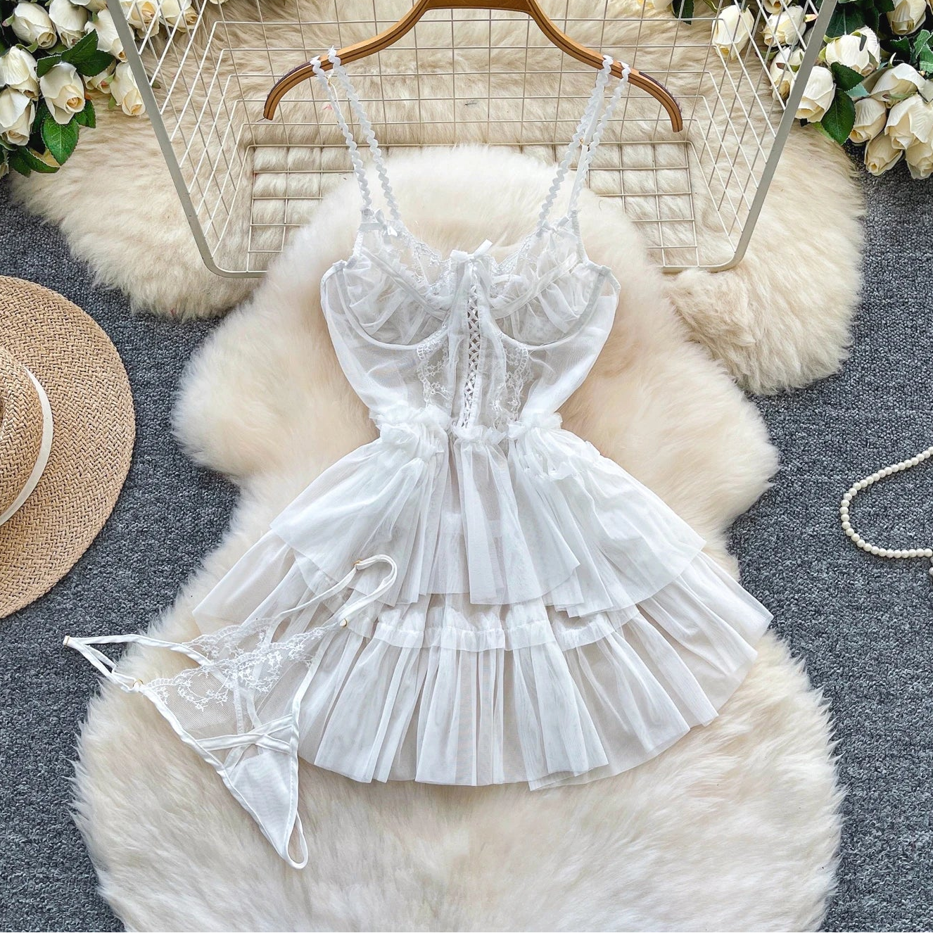 Bad Intentions Lace Dress