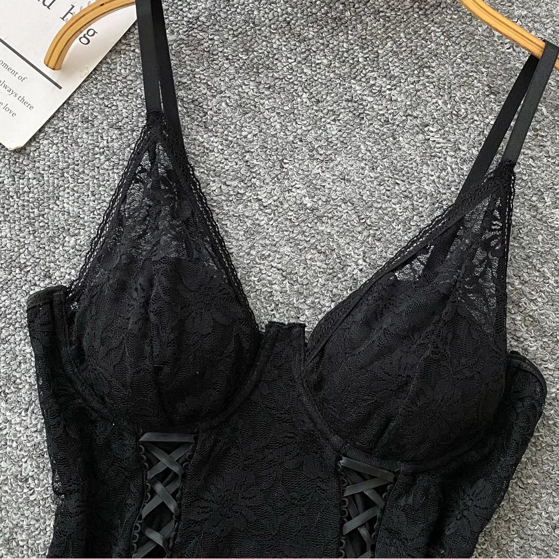 Lattice Tie Bodysuit