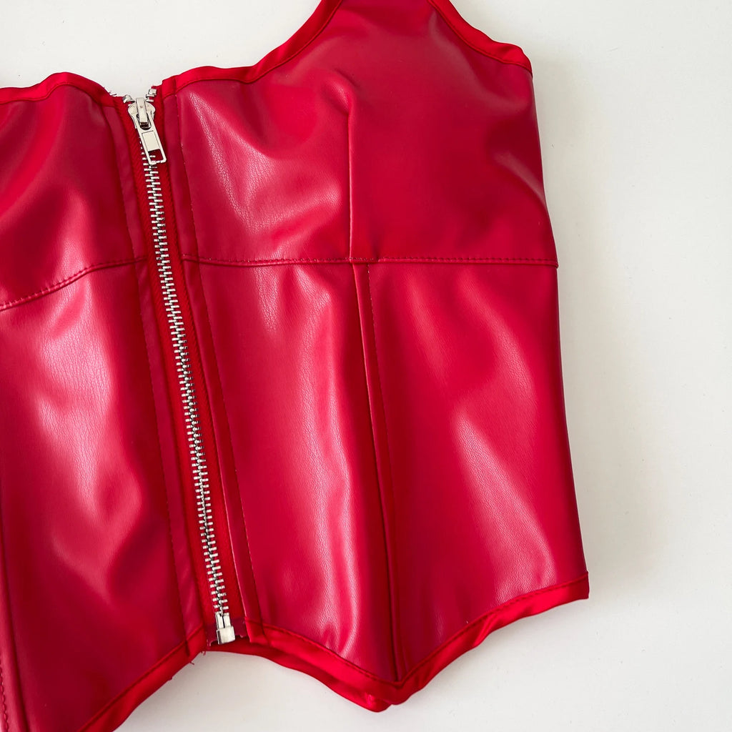 Leather Pleasure Camisole