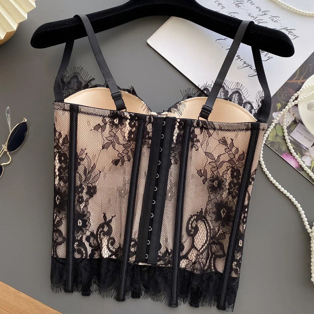 Whisperframe Bustier Corset Top