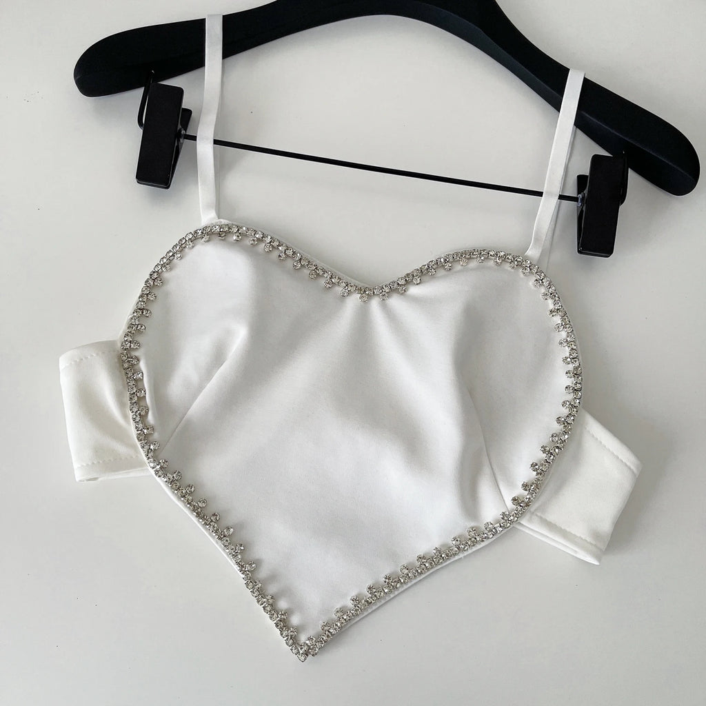 Diamante Heart Top