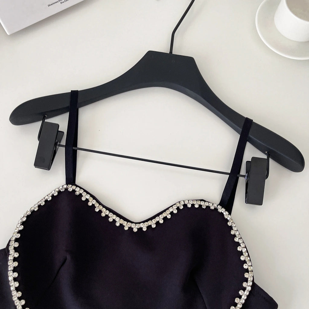Diamante Heart Top