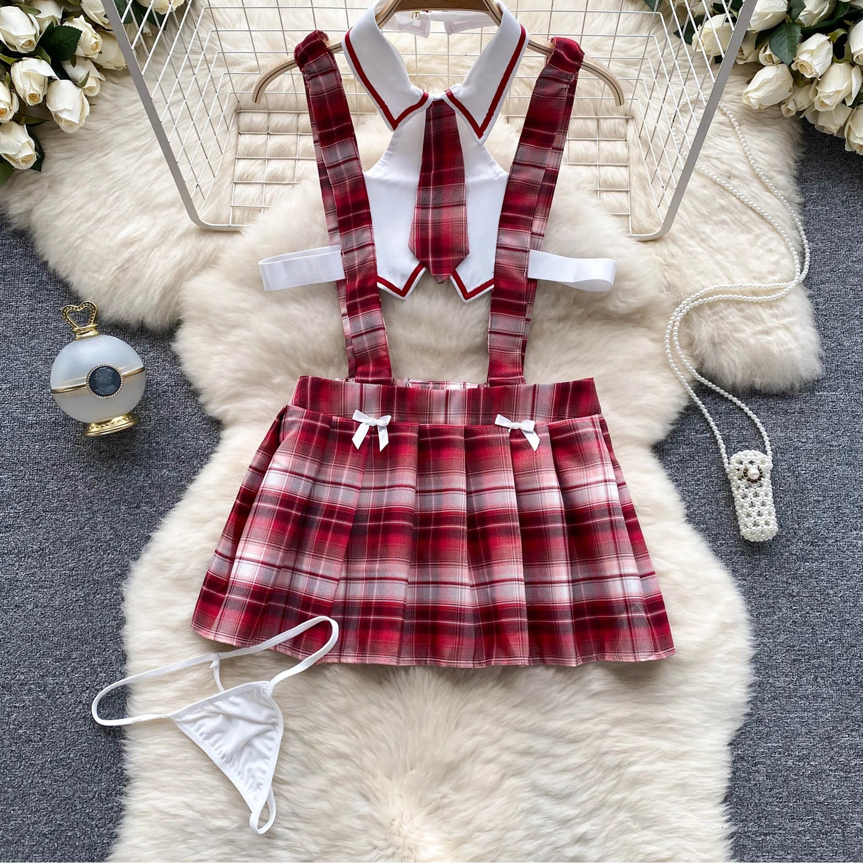 Study Break Plaid Set