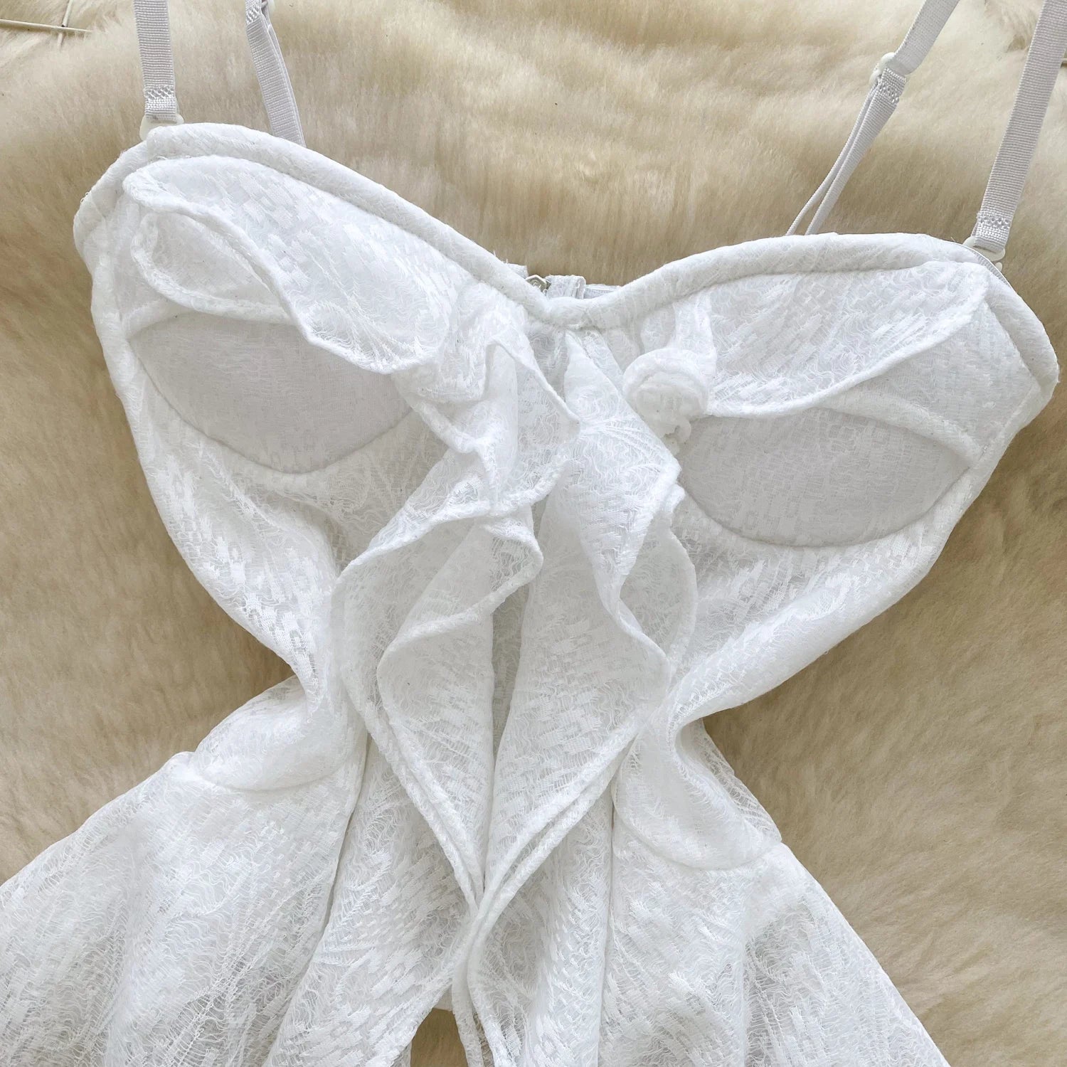 Almost Innocent Lace Bodysuit